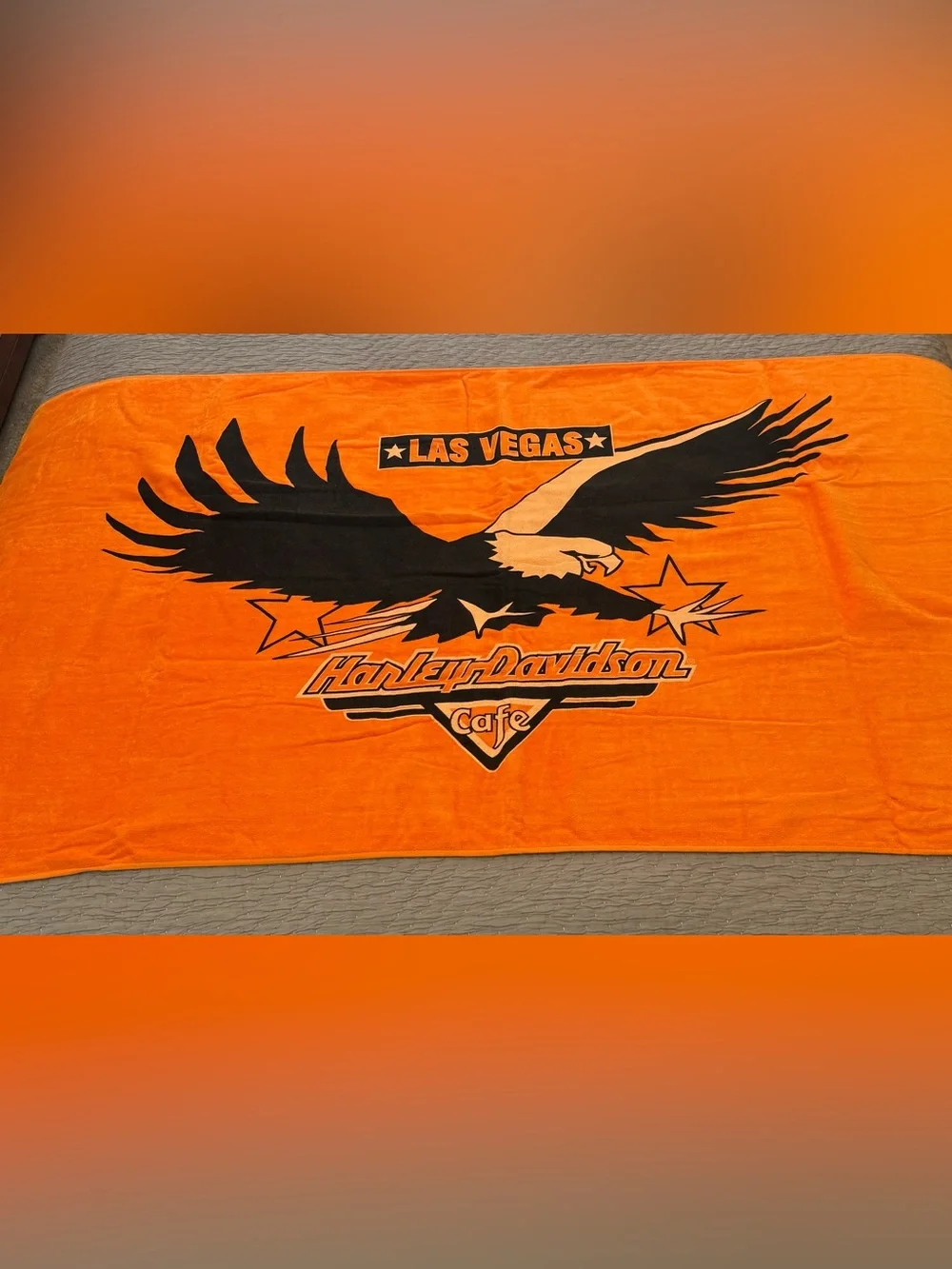 Harley Davidson Las Vegas Cafe Beach Towel